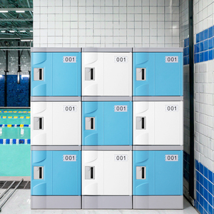 Cerradura Electrónica Moderna de Plástico ABS para Casilleros de Gimnasio, Resistente al Agua y Ecológica, Ideal para Gimnasios, Piscinas y Dormitorios - Product Image 1