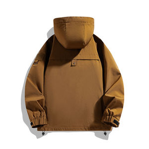 Chaqueta de tormenta para deportes al aire libre Primavera y otoño nueva chaqueta con capucha informal impermeable a prueba de viento ropa de Montañismo con capucha suelta - Product Image 4