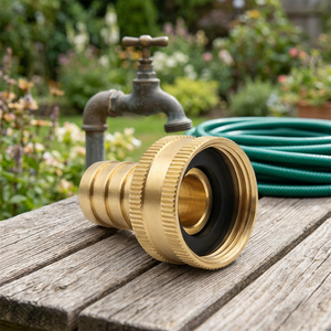 Connecteur pour tuyau d'arrosage, en acier inoxydable, accessoires d'irrigation et d'irrigation de jardin - Product Image 3