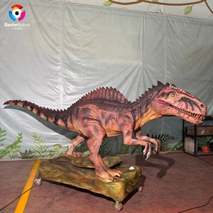 Modèles de dinosaures robots grandeur nature de haute qualité pour exposition dans un parc à thème jurassique, statue de dinosaure - Product Image 1