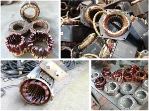 Động cơ tự động cuộn dây quanh co máy động cơ điện phế liệu chế biến và cắt chất thải dây đồng kéo máy - Product Image 6