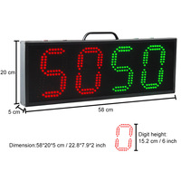 Tableau de Score Numérique LED Portable à Commande par Bracelet pour Terrains de Padel