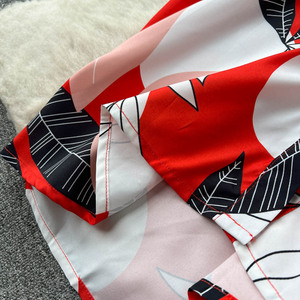 Nuevo <span class=keywords><strong>vestido</strong></span> <span class=keywords><strong>de</strong></span> verano con estampado <span class=keywords><strong>de</strong></span> <span class=keywords><strong>flores</strong></span> plisado <span class=keywords><strong>de</strong></span> <span class=keywords><strong>noche</strong></span> <span class=keywords><strong>para</strong></span> mujer - Product Image 4