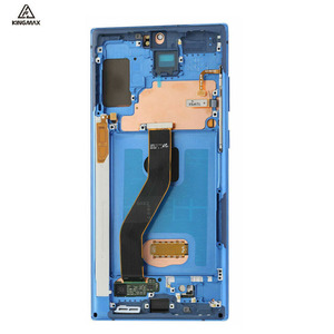 Điện Thoại Di Động Lcds Năng Động Siêu Amoled 1X <span class=keywords><strong>LCD</strong></span> Hiển Thị Đối Với Samsung <span class=keywords><strong>Galaxy</strong></span> Lưu Ý 10 Cộng Với 5G Màn Hình <span class=keywords><strong>LCD</strong></span> + Khung Thay Thế Ban Đầu - Product Image 4