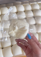 Jouet Squishy Tofu Blanc en Mousse PU à Remontée Lente, Doux, Sensoriel, Anti-Stress, Cadeau en Gros, Souvenir