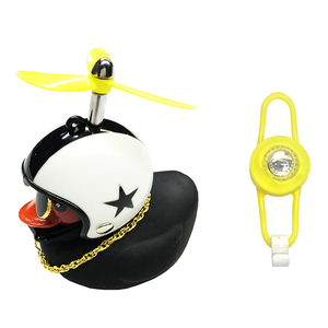 Vente en gros Petite cloche de vélo en forme de <span class=keywords><strong>canard</strong></span> en caoutchouc Conception mignonne pour les vélos d'enfants - Product Image 6