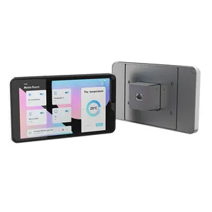 Extraordinaria tableta Android de 5 pulgadas tableta de montaje en pared Poe pantallas inteligentes RJ45 RS485 tableta inteligente para el hogar Android