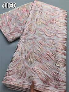 Brocade Jacquard <strong>Plain</strong> <strong>Lace</strong> New Trends African <strong>Lace</strong> Fabrics Damask Embroidery Fabric for Women Wedding Party Sewing <strong>Lace</strong> 4160 - Product Image 5