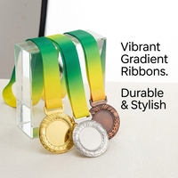 Médaille en métal plaqué or personnalisée avec logo, gravée en 3D, abordable, pour les compétitions scolaires et sportives