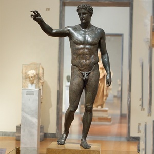 Escultura de bronce zeus de tamaño real, figura famosa griega, diseño chino, artista profesional personalizado - Product Image 2