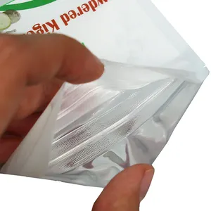 Seed Laminated Foil Custom Plastic Zipper Stand Up Edible Clay Packaging Mylar Flower Seed Packing Bag