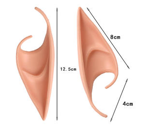 Oreilles d'elfe, accessoires de Cosplay de fête d'halloween, oreilles de <span class=keywords><strong>Vampire</strong></span> de fée d'ange mystérieux, accessoires de Costume Offre Spéciale - Product Image 2