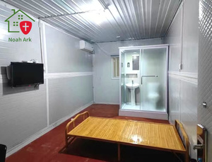 Durable and Sturdy Galvanized Steel Sandwich Panel Modular Waterproof Office Cold Resistant and Warm Folding Container House - Product Image 6