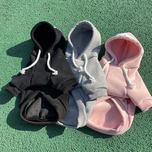 Sweat à capuche pour Couple <span class=keywords><strong>chien</strong></span>, bas <span class=keywords><strong>prix</strong></span>, vêtements chauds, pour parents, chiens, famille, promo - Product Image 4