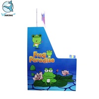 Frog Paradise Whack-a-mole, machine d'arcade à pièces, jeu de frappe de grenouilles pour enfants, machine de jeu à marteau d'arcade