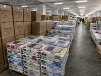 Vente en gros d'usine, ensemble de literie 8 pièces avec rideaux, ensemble de draps imprimés taille King