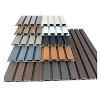 Panneau mural WPC moderne pour la maison, imperméable, ignifuge, insonorisant, résistant aux UV, revêtement extérieur, PVC, fluorescent