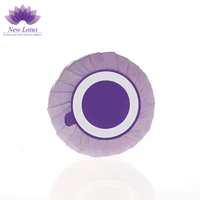 Savonnette personnalisée pour hôtel, petite, ronde, biologique, 20g, parfum naturel, emballée dans du carton, logo personnalisé