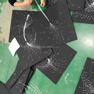 공장 직판 LED 광원 홈시어터 광섬유 별천장 패널 플라스틱 유성 효과 간편 설치 - Product Image 2