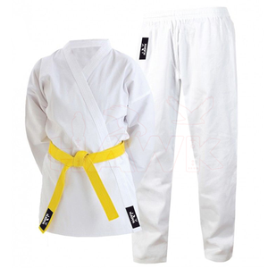 ชุดคาราเต้พรีเมี่ยมสำหรับผู้ใหญ่และเด็กน้ำหนักเบาทนทานและสวมใส่สบายเครื่องแบบหลากสี - Product Image 4