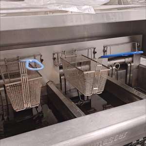 Edelstahl & Eisen 13,25 "x 6,5" x 5,9 "Fritte use Korb für Fast-Food-Restaurants - Product Image 4