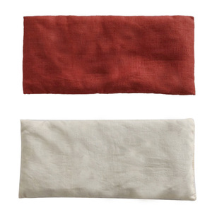 Almohada para Ojos con Peso para Yoga, Compresa Caliente para Ojos Apta para Microondas con Aroma a Lavanda para Meditación, Sueño y Yoga - Product Image 3