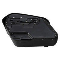 Sacs de selle amovibles CCR-BAG-07-BK compatibles avec Harley FLFB FLFBS FXBR 18-23 Noir