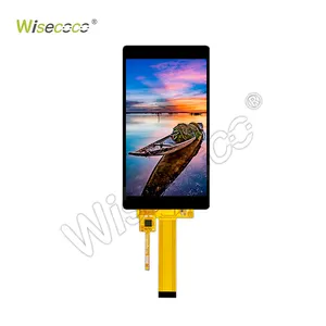 Wisecoco Cable de pantalla personalizado, tamaño, interfaz, táctil opcional Pantalla Lcd Ips de 5 pulgadas Mipi 720*1280 Panel de pantalla Lcd