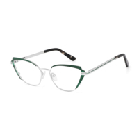 Nouvelle monture de lunettes de prescription oeil de chat pour hommes et femmes myopie lunettes de classe féminine monture de lunettes optiques