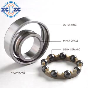 Monopatín de ranura profunda en miniatura 698ZZ <span class=keywords><strong>Micro</strong></span> Motor Rodamiento de bolas Alta temperatura 8x19x6mm Hecho de acero cromado - Product Image 5