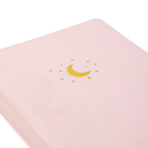 Cahier d'agenda avec objectif journalier A5 avec impression personnalisée Couverture en cuir non datée Fournitures scolaires pour étudiants et enseignants - Product Image 2