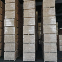 Vente en gros usine Poutre en bois lamellé-collé LVL en peuplier, taille personnalisée 2100mmx35mmx38mm, première qualité, moderne, écologique, E0 Water
