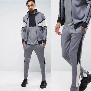 <b>Men</b> Fashion <b>Red</b> Jogging Track Bottom Cotton Made Customize Embroidered Comfortable Track <b>Suits</b> - Product Image 4