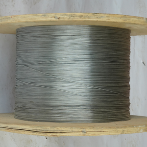 1Mm 2Mm 3Mm Sợi Đơn 7 Dây Nhúng Nóng Mạ Kẽm Dây Thép Dây Cáp De Acero 1*7 Cáp Thép 1.35Mm 1.6Mm - Product Image 4