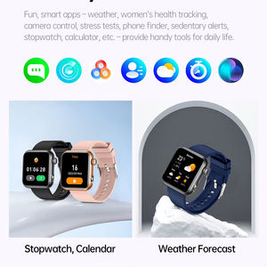 Neue Reloj Inteligente TK50 Smartwatch mit Taschenlampe SOS-Hilfe BT-Anruf KI-Sprachassistent Multi-Sport-Modi Gesundheits-Smartwatch - Product Image 3