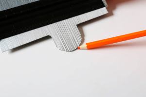 पेशेवर 5/6/8 इंच धातु का समोच्च प्रोफ़ाइल गेज टाइलिंग लेनेट टाइल्स सामान्य उपकरण संप्रतीक गेज डुप्लिकेटर ओएम - Product Image 6