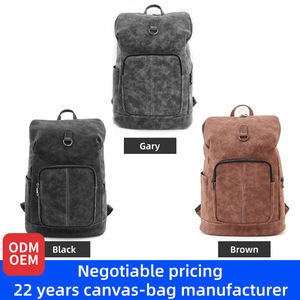 Custom Logo Fashion <b>Women</b> <b>Backpack</b> School Ladies Pu Leather <b>Laptop</b> <b>Backpack</b> - Product Image 3