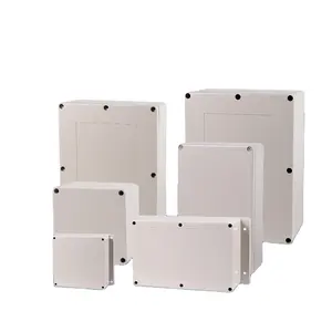 SAIPWELL ip65 enclosure scatola impermeabile prezzo economico scatola elettrica con flangia ear cabinet scatola di distribuzione interruttore AC/DC