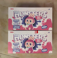 Großhandel: Authentische Labubu Wacky Mart Monsters Serie PVC-Quetsch-Anhänger Blindbox Anime-Figuren Dekorationen