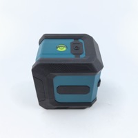 Niveau laser de qualité industrielle personnalisé en usine, petit instrument de niveau 2 lignes de lumière verte portable de haute précision