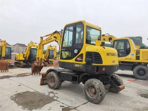 Hyundai-Excavadora de ruedas de 6 toneladas, máquina excavadora original de Corea, a la venta - Product Image 4