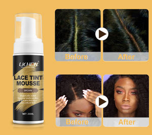 Perruque en <span class=keywords><strong>mousse</strong></span> teinte pour femme, offre spéciale - Product Image 5