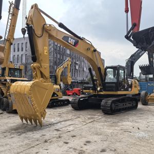 Excavadora sobre orugas Caterpillar 325D 325 de 25 toneladas usada de alta calidad Original de Japón con bomba como componente central - Product Image 4