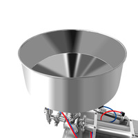 Mesin Pengisi Cairan Piston Volumetrik Semi-Otomatis untuk Pasta Krim, Saus, Selai, Salep, Madu, Gula, dan Cairan Kental