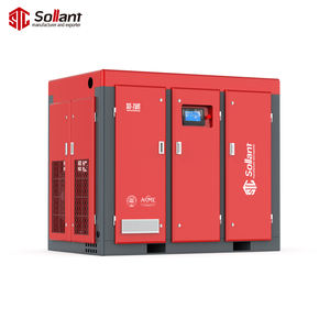 ضاغط هواء Sollant من مرحلتين 160kw 200hp ضاغط هواء لولبي من الشركة المصنعة لأسعار - Product Image 2