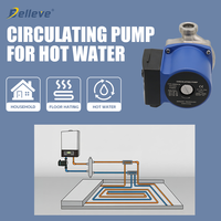 Pompe de circulation électrique automatique centrifuge pour douche à eau chaude, surpresseur de pression d'eau
