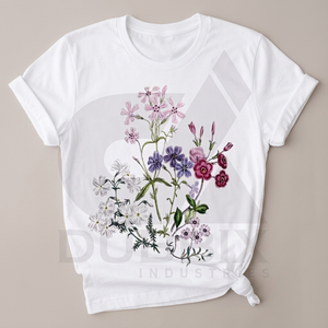 Camiseta de Verano Ecológica Estampada para Mujer, 100% Algodón, Informal, de Secado Rápido y Transpirable - Product Image 6