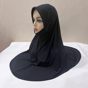 Couvre-chef Hijab doux pour femmes musulmanes, couvre-chef islamique, sous-foulard, <span class=keywords><strong>cou</strong></span>, tête, chapeau, couvre-chef, couvre-<span class=keywords><strong>cou</strong></span>, HZM-23075 - Product Image 3