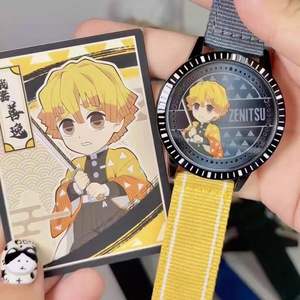 Orologio da Polso Demon Slayer in PVC 100% Originale, Set da 9 Pezzi, Scatola a Sorpresa, Quadrante 4CM, Scala 1/12, Tanjirou <span class=keywords><strong>Nezuko</strong></span>, <span class=keywords><strong>Anime</strong></span> Giapponese - Product Image 1