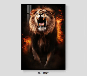 Portrait <span class=keywords><strong>à</strong></span> <span class=keywords><strong>l</strong></span>'<span class=keywords><strong>huile</strong></span> peint <span class=keywords><strong>à</strong></span> la main d'animaux domestiques de famille cadeau d'anniversaire unique avec paysage diamant moyen - Product Image 1